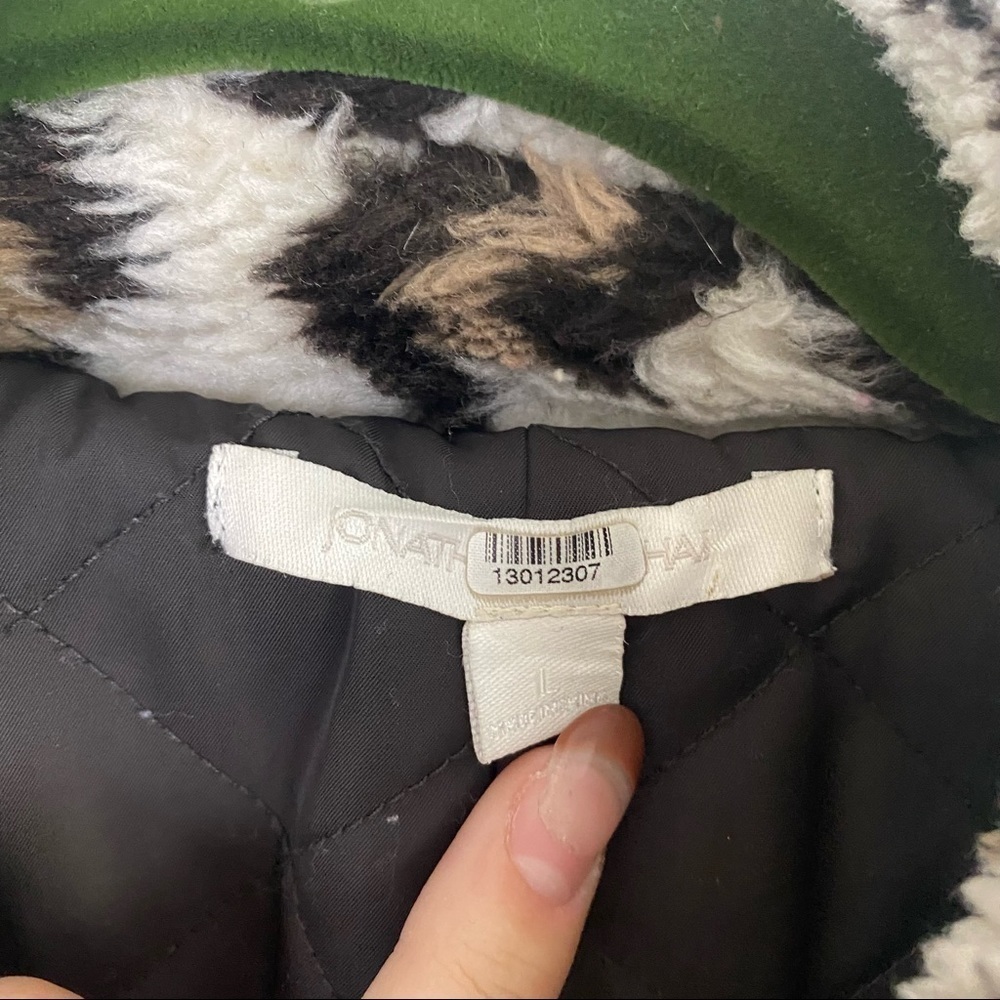 JONATHAN SIMKHAI leopard fuzzy COAT - image 8